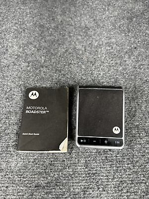 #ad Motorola TZ700 Black Wireless Dual Microphone Bluetooth In Car Speakerphone $18.99