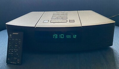 #ad Bose Wave Audio System AWRC 1G am fm cd alarm radio Grey. $210.00