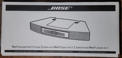#ad Bose Wave Multi CD Changer Titanium Wave music system III or IV Fully Tested $419.95