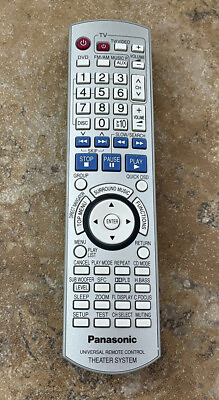 #ad Genuine Panasonic EUR7662Y30 Universal Theater System Remote Control $30.00