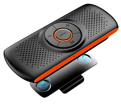 #ad Bluetooth Visor Clip Car Speaker Wireless Handsfree Speakerphones Stereo So... $39.62