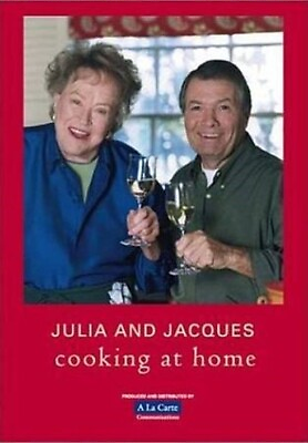 #ad Julia Child and Jacques Pepin Cooking at Home 4 DVD Set 22 Episodes 85 recipes $25.00