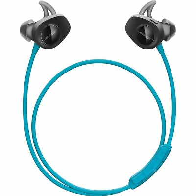#ad Bose SoundSport Wireless Bluetooth NFC Headphones Sport in Ear Earbuds Aqua Blue $44.25
