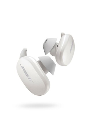 #ad Bose QuietComfort Earbuds Noise Cancelling Bluetooth Headphones Soapstone White $142.99
