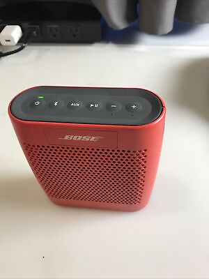 #ad Bose Soundlink Color Bluetooth Speaker Model 415859 Red Used Tested Working $49.00