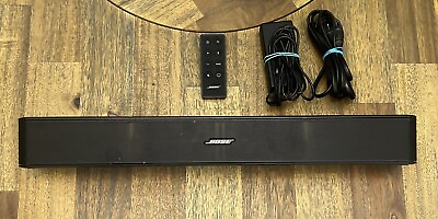 #ad Bose Solo 5 Sound bar Speaker System 418775 W Remote And Power Adapter $79.99