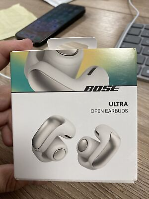 #ad Bose Ultra Open Ear True Wireless Bluetooth Open Earbuds White $304.00