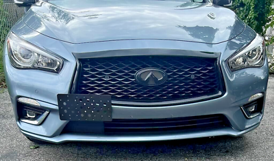 #ad Bumper Tow Hook License Plate Mount Bracket Kit For INFINITI Q50 2014 2024 New $29.95