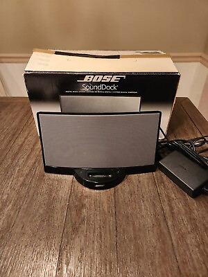 #ad Bose Sounddock Series 1 Black Digital Music iPod System In Box No Remote $45.99