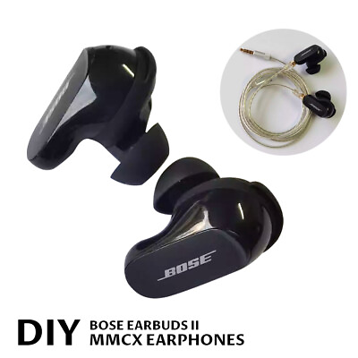 #ad #ad Bose QuietComfort Earplugs II Noise Cancelling Upgraded Refit In Ear Diy MMCX $69.70