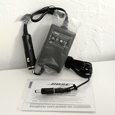 #ad BOSE Sounddock amp; Soundlink Portable Car Charger 343026 0020 Open Box OEM $27.95
