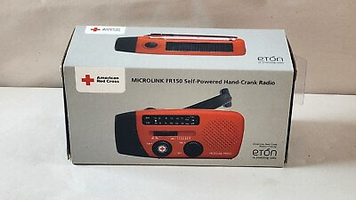 #ad Eton Microlink FR150 Solar Powered Self Powered Hand Crank Radio w Flashlight $31.19