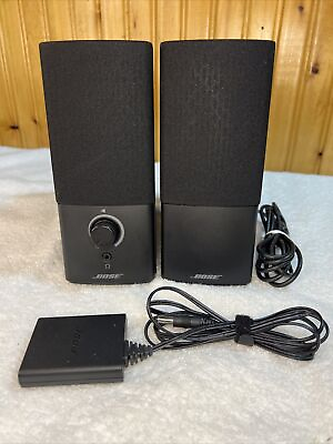 #ad Bose Companion 2 Series III Multimedia Computer Speakers Black TESTED WORKING $48.87