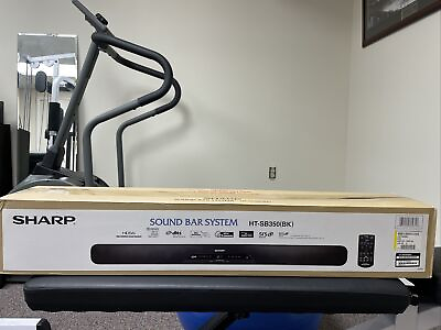 #ad Brand New Sharp HT SB350 2.1 Channel Sound Bar 32 Watt Surround Sound System $75.00