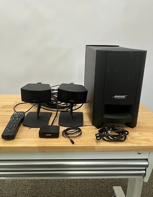 #ad Bose CineMate Series ii Digital Home Theater Speaker System Complete Sound Great $162.50