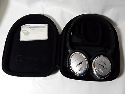 #ad Pre Owned Bose QuietComfort 3 QC3 Acoustic Noise Cancelling Headphones $34.96