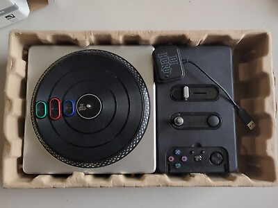 #ad DJ Hero Wireless For Playstation 3 PS3 Turntable w USB Dongle No Game $40.00