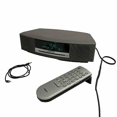 #ad Bose Wave Music System CD Player Radio With Premium Backlit Remote AWRCC1 READ $175.00