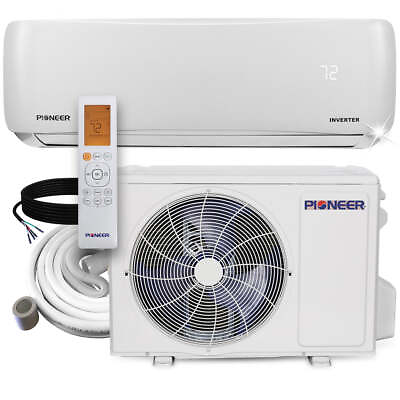 #ad Pioneer® 12000 BTU 20.8 SEER2 Ductless Mini Split Inverter Air Conditioner Hea $864.15