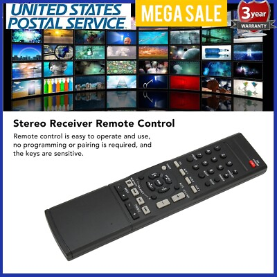 #ad Receiver Remote Stereo Receiver Remote Control Sensitive ABS Shell US $10.06