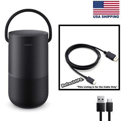 #ad Bose Portable Smart Bluetooth Speaker USB Cable Transfer Cord Replacement $14.69