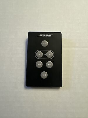 #ad Genuine Bose Remote Control Series 1 Sound Dock Black Tested Working $13.99