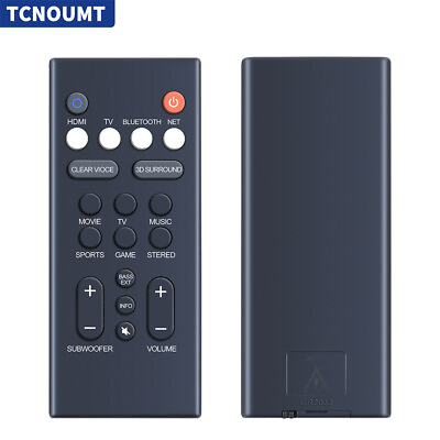 #ad New YAS 209 YAS 109 Remote Control For Yamaha Soundbar ATS 1090 ATS 2090 $10.96