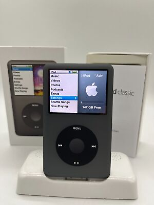 #ad NEW Apple iPod Classic 7th Generation 2TB Black Retail box 2 years Warranty $199.00