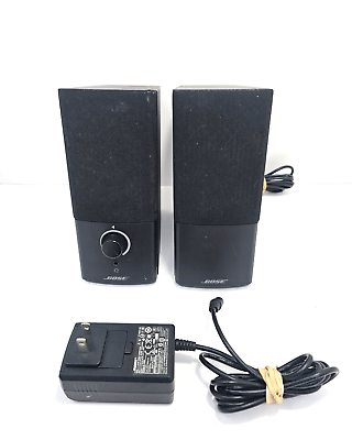 #ad Bose Companion 2 Series III Multimedia Speaker System Black w AC Adapter $74.99