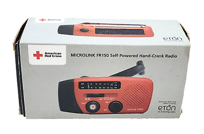 #ad Eton Microlink FR150 Solar Powered Self Powered Hand Crank Radio w Flashlight $23.39