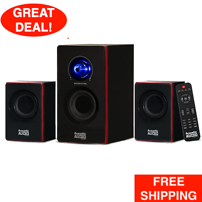 #ad Surround Sound System Computer Speakers Pc Wireless Tv Home Theaters Bluetooth $59.99