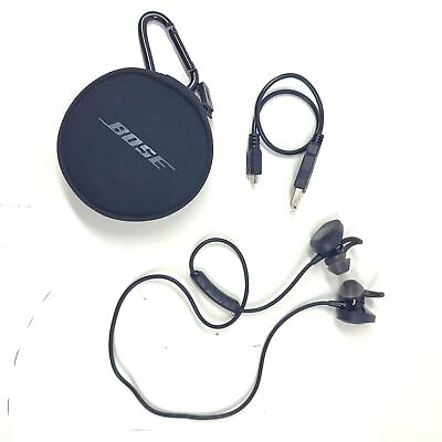 #ad Bose SoundSport Wireless Bluetooth In Ear Headphones Black $49.99