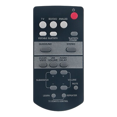 #ad FSR64 ZG80730 Remote Control Fit for Yamaha Sound Bar YAS 152 ATS 1520 YAS152 $12.97