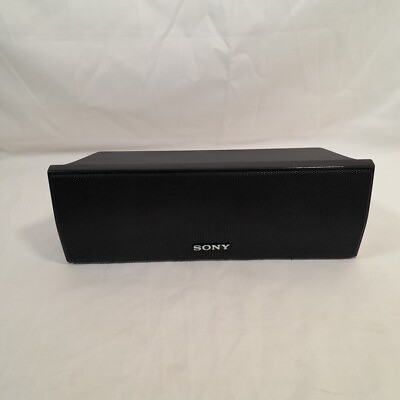 #ad Sony Speaker SS CT91 Center Black Tested Clean $18.95