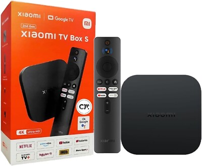 #ad Xiaomi Mi Box S Android TV with Google Assistant Remote Streaming Media Player $64.69