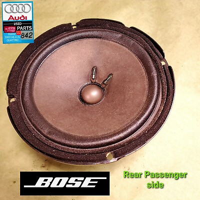 #ad *REAR RIGHT SPEAKER BOSE* for AUDI A6 OEM 1998 2004 *FREE SHIPPING* $23.74
