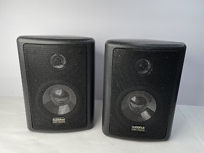 #ad AUDIOFILE Home Theater Speakers Set of 2 Not Tested $12.00