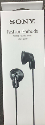 #ad Sony MDR E9LP Stereo Earphones EarBuds Lightweight Black Headphones $7.99