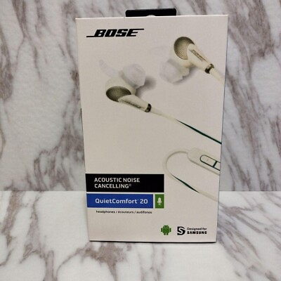#ad Bose QC20 White QuietComfort 20 Noise Cancelling Headphones for Android New $196.99