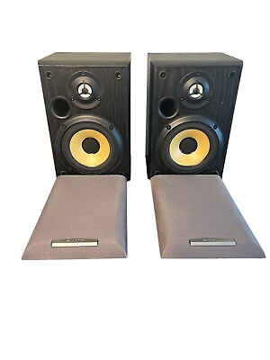 #ad #ad SONY SS MB150H Stereo Bookshelf Pair Speakers Speaker System 120W EXCELLENT COND $39.95