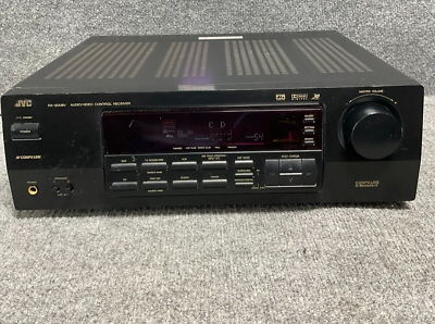 #ad Stereo Receiver JVC RX 6008V Audio Video Control Digital DTS Surround in Black $79.20