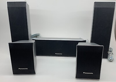 #ad Panasonic Surround Sound Speakers 2 SB PS40 2 SB PF40 1 SB PC40 $34.99