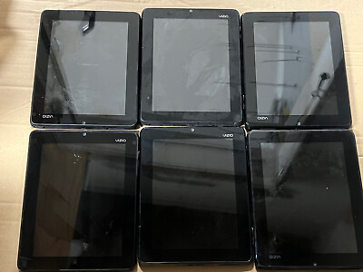 #ad Lot of 6 As Is Vizio Tablets 8” Android Tablets $40.00