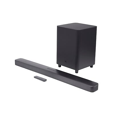 #ad JBL Bar 5.1 Soundbar with Built in Virtual Surround 4K and 10quot; Wireless Sub $879.89