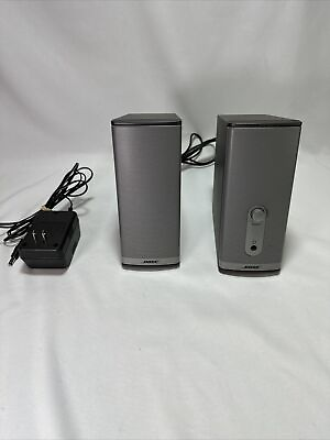 #ad BOSE Companion 2 Series II Speakers Power Cord Included WORKS GREAT Bose Sound $54.00