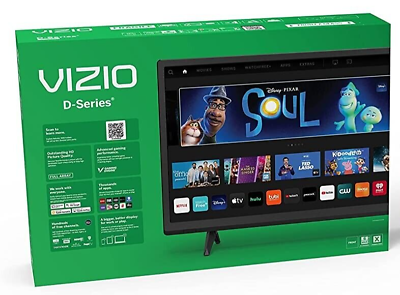 #ad VIZIO D40f J09 40quot; D Series 1080P HD LED Smartcast TV AirPlay Chromecast Alexa $399.98
