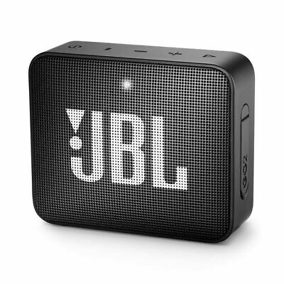 #ad 🔥 JBL JBLGO2BLKAM Go 2 Bluetooth Waterproof Portable Speaker Black NEW 🔥 $27.99