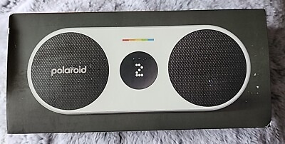 #ad NEW Polaroid P2 Player Music Bluetooth Speaker Portable BlackWhite. FAST SHIP $24.89