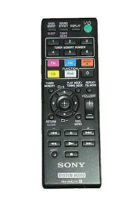 #ad SONY RM AMU142 For Sony System Audio Remote Control RM AMU145 RM AMU141 J3300 C $8.99