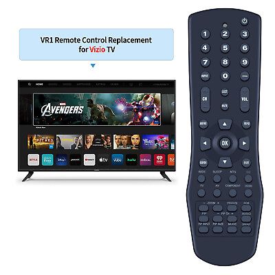 #ad New VR1 For Vizio TV Remote Control SV320XVT VF551XVT VF552XVT VL260M VL320M $7.90